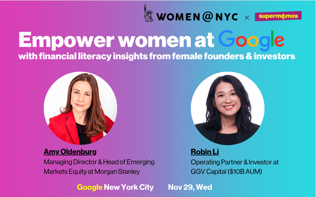 empower women: financial literacy insights from female founders & investors