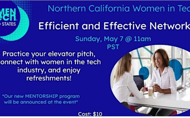 efficient and effective networking with women in tech!