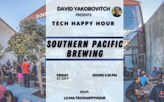 tech happy hour @ southern pacific brewing